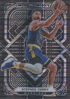 2020-21 Panini Obsidian #29 Stephen Curry Front