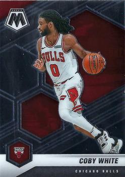 2020-21 Panini Mosaic #34 Coby White Front
