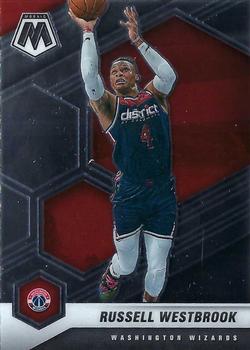 2020-21 Panini Mosaic #39 Russell Westbrook Front