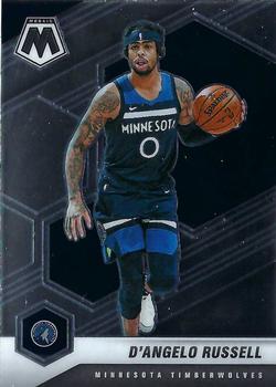 2020-21 Panini Mosaic #147 D'Angelo Russell Front
