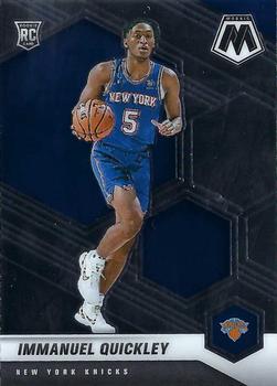 2020-21 Panini Mosaic #208 Immanuel Quickley Front