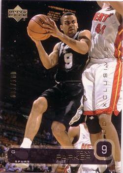 2002-03 Upper Deck - UD Exclusives #151 Tony Parker Front