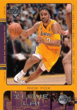 2002-03 Upper Deck - I Love LA! #LA3 Rick Fox Front