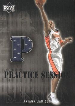 2002-03 Upper Deck - Practice Session Jerseys #AJ-PS Antawn Jamison Front