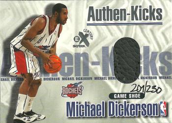 1998-99 SkyBox E-X Century - Authen-Kicks #6AK Michael Dickerson Front