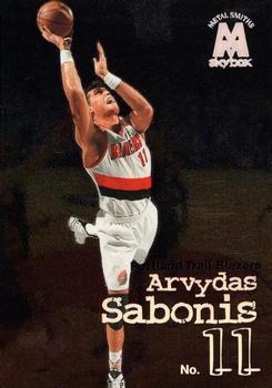1998-99 SkyBox Molten Metal #12 Arvydas Sabonis Front