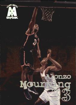 1998-99 SkyBox Molten Metal #103 Alonzo Mourning Front