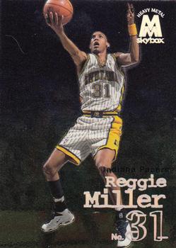 1998-99 SkyBox Molten Metal #108 Reggie Miller Front
