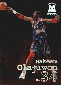 1998-99 SkyBox Molten Metal #110 Hakeem Olajuwon Front
