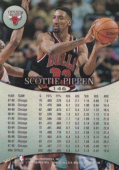 1998-99 SkyBox Molten Metal #146 Scottie Pippen Back