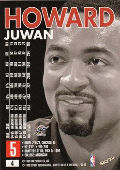 1998-99 SkyBox Premium #4 Juwan Howard Back