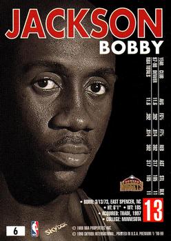 1998-99 SkyBox Premium #6 Bobby Jackson Back