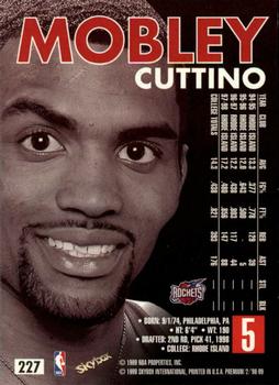 1998-99 SkyBox Premium #227 Cuttino Mobley Back