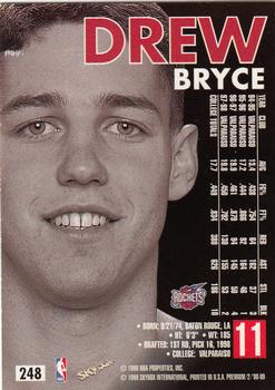 1998-99 SkyBox Premium #248 Bryce Drew Back