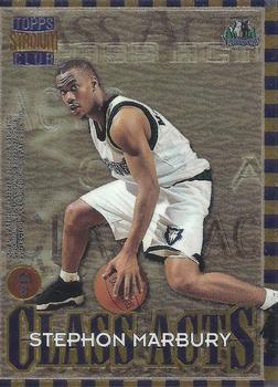 1996-97 Stadium Club - Member's Only Class Acts #CA8 Kenny Anderson / Stephon Marbury Back