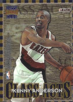 1996-97 Stadium Club - Member's Only Class Acts #CA8 Kenny Anderson / Stephon Marbury Front