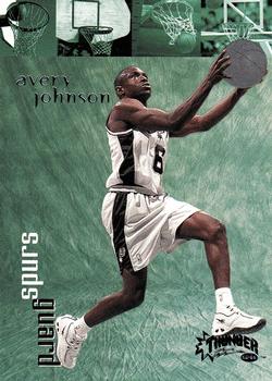 1998-99 SkyBox Thunder #12 Avery Johnson Front