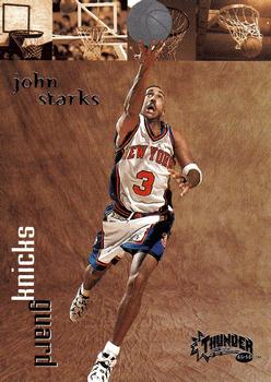 1998-99 SkyBox Thunder #56 John Starks Front