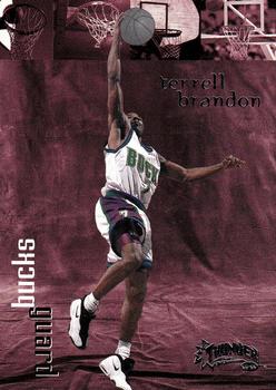 1998-99 SkyBox Thunder #78 Terrell Brandon Front
