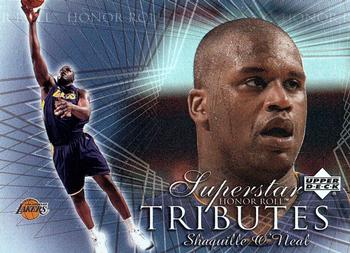 2002-03 Upper Deck Honor Roll - Superstar Tributes #ST7 Shaquille O'Neal Front
