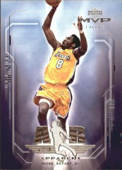 2002-03 Upper Deck MVP - Air Apparent #A1 Kobe Bryant Front