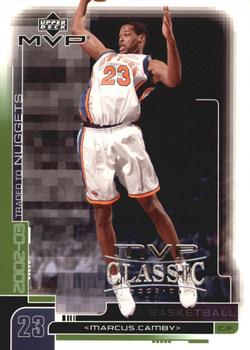 2002-03 Upper Deck MVP - Classic #40 Marcus Camby Front
