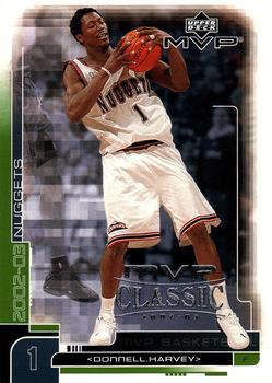 2002-03 Upper Deck MVP - Classic #44 Donnell Harvey Front