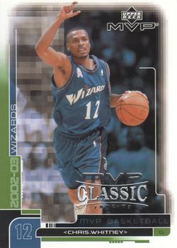 2002-03 Upper Deck MVP - Classic #187 Chris Whitney Front