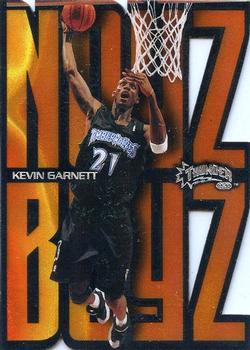 1998-99 SkyBox Thunder - Noyz Boyz #5NB Kevin Garnett Front
