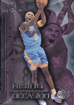 2002-03 Upper Deck MVP - Rising to the Occasion #R1 Kobe Bryant Front