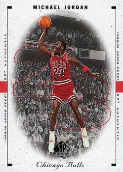 1998-99 SP Authentic #2 Michael Jordan Front