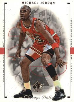 1998-99 SP Authentic #3 Michael Jordan Front