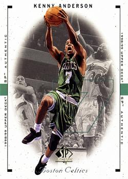 1998-99 SP Authentic #16 Kenny Anderson Front