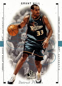 1998-99 SP Authentic #31 Grant Hill Front
