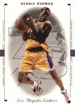1998-99 SP Authentic #45 Dennis Rodman Front