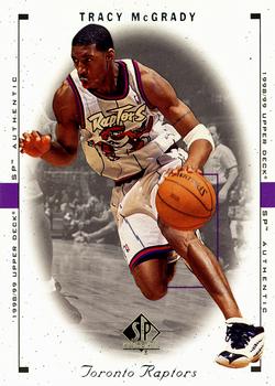1998-99 SP Authentic #82 Tracy McGrady Front