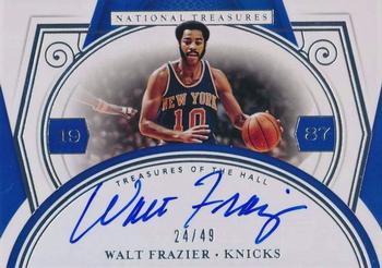2020-21 Panini National Treasures - Treasures of the Hall #TOH-WFR Walt Frazier Front