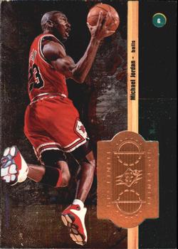1998-99 SPx Finite #1 Michael Jordan Front