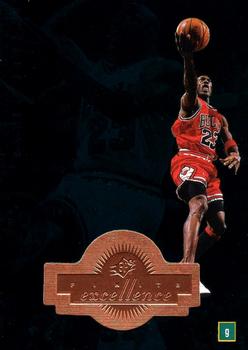 1998-99 SPx Finite #201 Michael Jordan Front