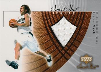 2002-03 Upper Deck Sweet Shot - Jerseys #SN-J Steve Nash Front