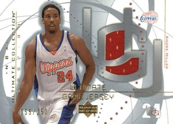 2002-03 Upper Deck Ultimate Collection - Jerseys #AM Andre Miller Front