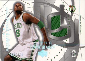 2002-03 Upper Deck Ultimate Collection - Jerseys Silver #AW Antoine Walker Front