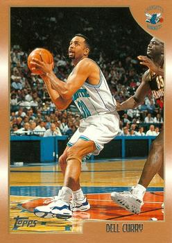 1998-99 Topps #57 Dell Curry Front
