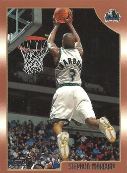 1998-99 Topps #58 Stephon Marbury Front