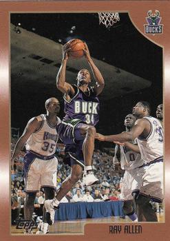 1998-99 Topps #5 Ray Allen Front