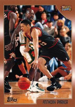 1998-99 Topps #7 Anthony Parker Front