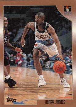 1998-99 Topps #29 Henry James Front