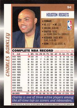 1998-99 Topps #94 Charles Barkley Back