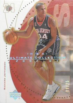 2002-03 Upper Deck Ultimate Collection - Ultimate Parallel #37 Richard Jefferson Front
