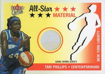 2003 Ultra WNBA - All-Star Review Material #AS-TP2 Tari Phillips Front